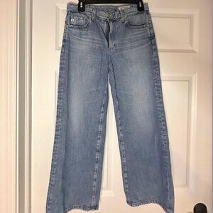 AG Jeans Saige Wide Leg Crop, Size 26